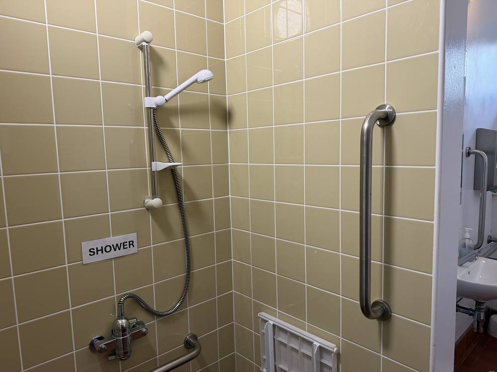 Accessible shower room