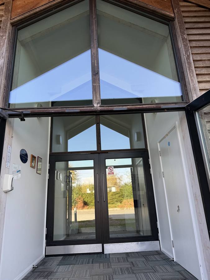 The step-free front entrance